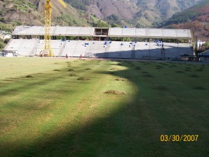 Estadio Metropolitano, Mérida. Proceso    